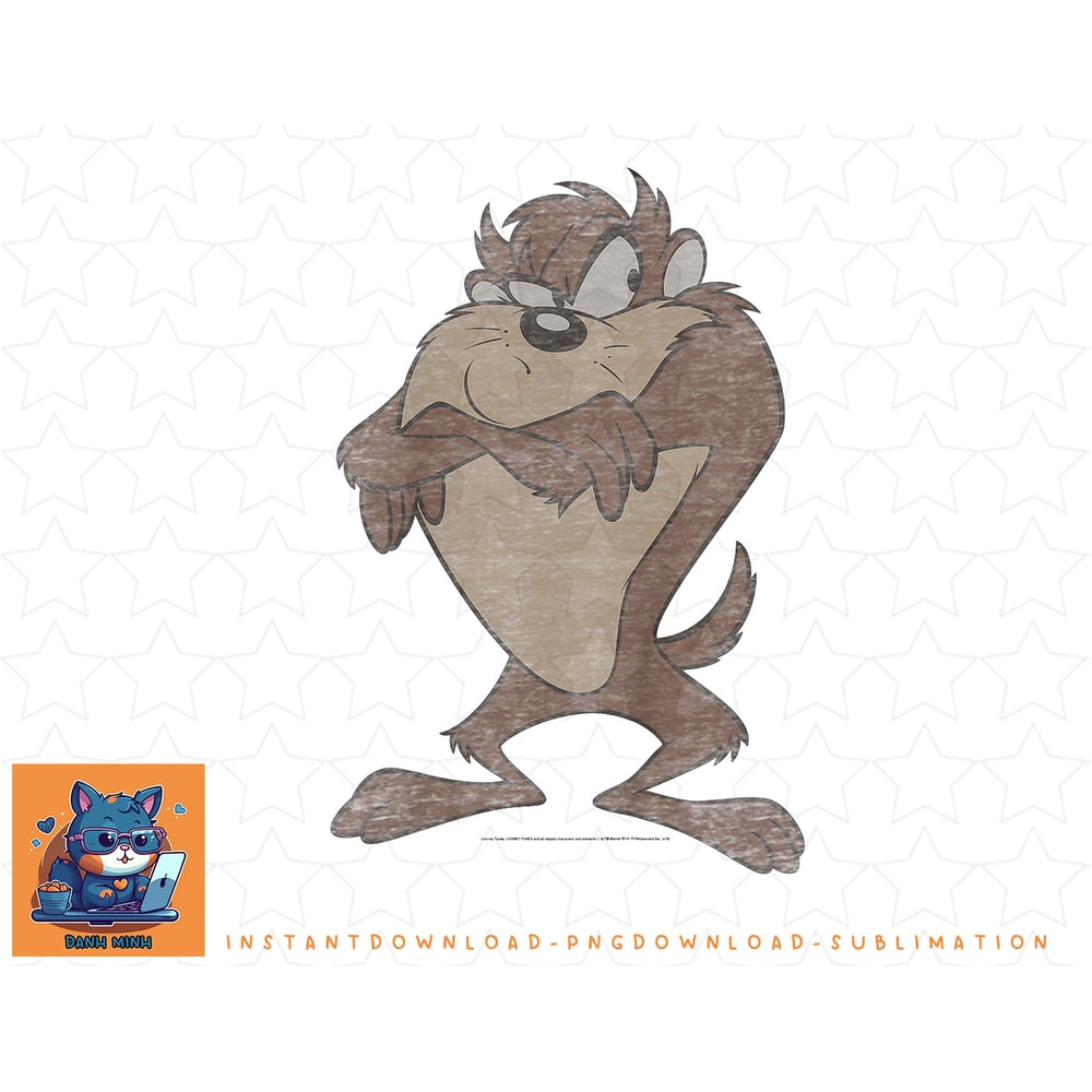 Kids Looney Tunes Tasmanian Devil Simple Portrait png, sublimation, digital download.jpg