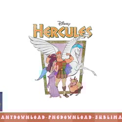 disney hercules classic movie poster png, sublimation, digital download