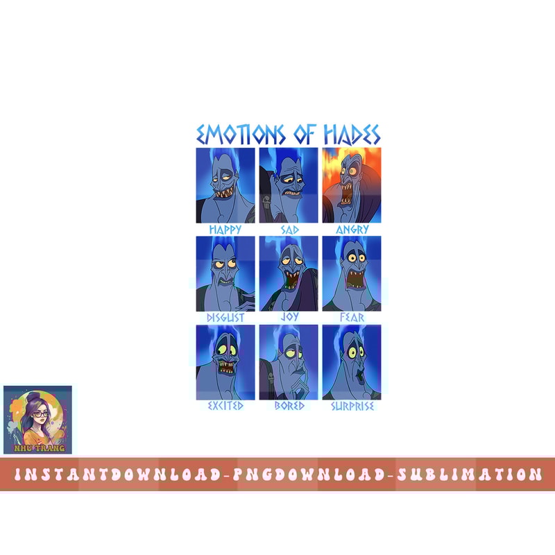 Disney Hercules Hades Emotions Graphic png, sublimation, digital download png, sublimation, digital download.jpg