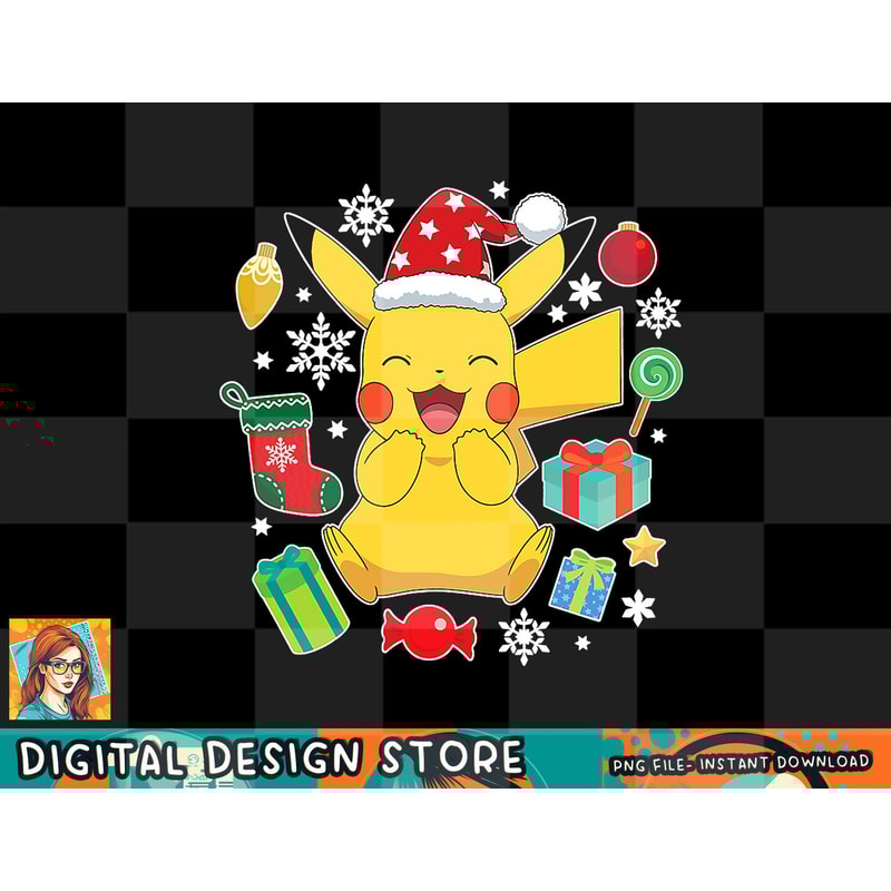 Pokemon - Pika Presents png, digital prints, sublimation.jpg