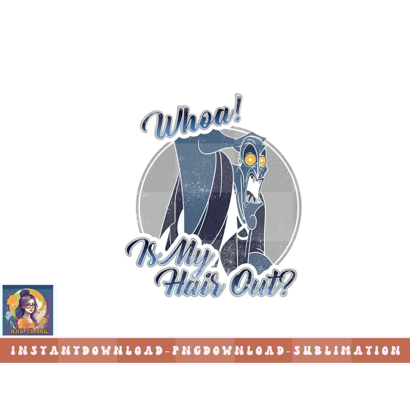 Disney Hercules Hades Whoa Is My Hair Out Graphic png, sublimation, digital download png, sublimation, digital download.jpg