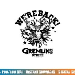 gremlins gremlins stripe png, sublimation