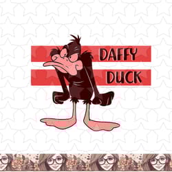 looney tunes daffy duck angry portrait png, sublimation, digital download