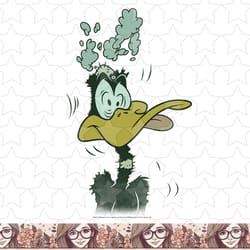 looney tunes daffy duck explosion portrait png, sublimation, digital download
