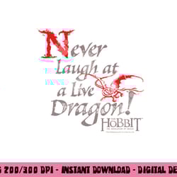 hobbit never laugh png, sublimation