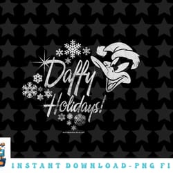 looney tunes daffy duck holidays png, sublimation, digital download