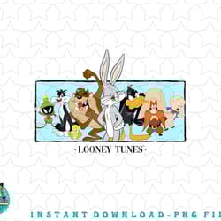 looney tunes group shot panel png, sublimation, digital download