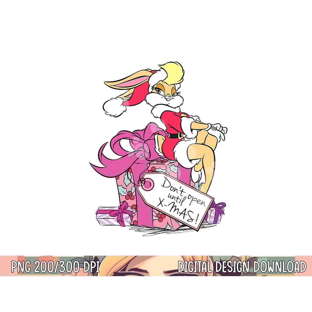Looney Tunes Lola Present png, sublimation .jpg