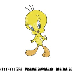looney tunes tweety sassy poster png, sublimation