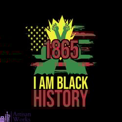 african american juneteenth month i am black history svg file