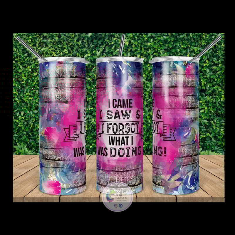 I Came, I Saw & I Forgot What I Was Doing Tumbler, I Came, I Saw & I Forgot What I Was Doing 20oz Skinny Tumbler, I Came, I Saw & I Forgot What I Was Doing 30oz
