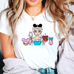 disney princess elsa snacks tee, elsa frozen shirt, disney princess elsa shi