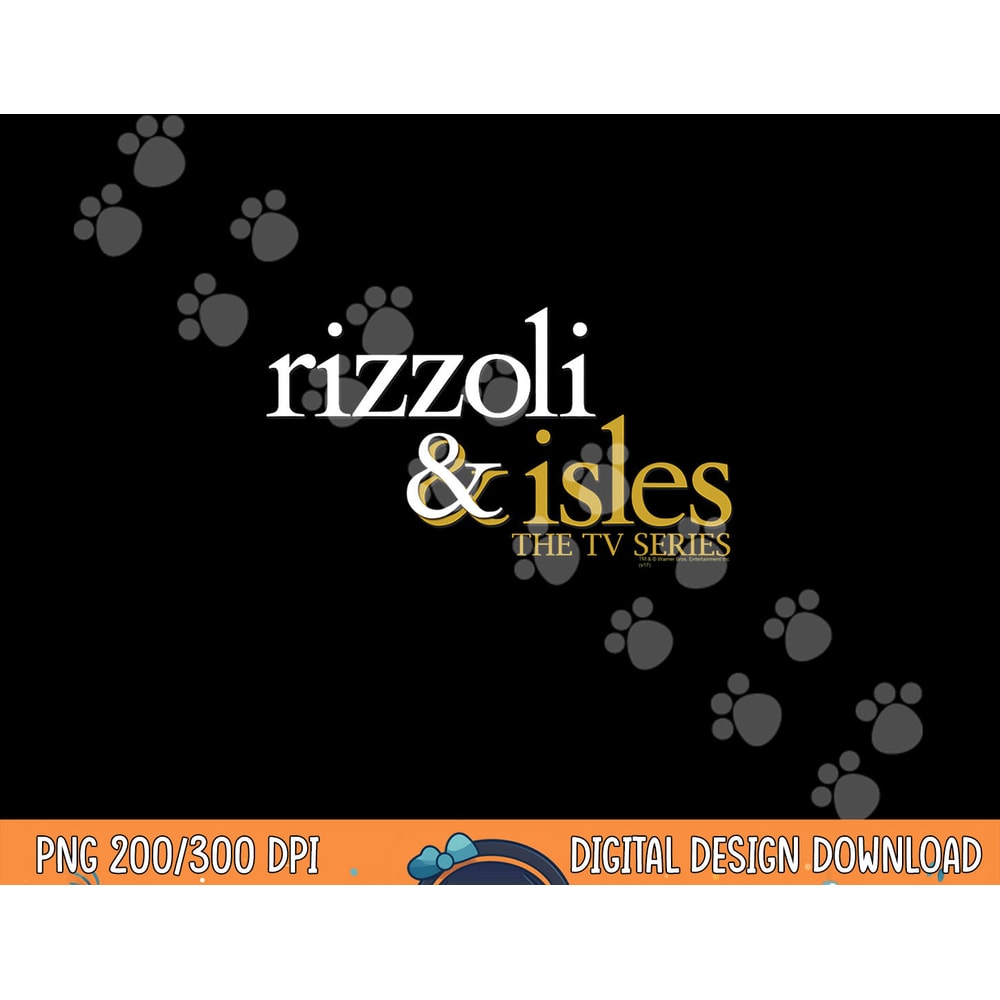 Rizzoli & Isles Logo png, sublimation .jpg