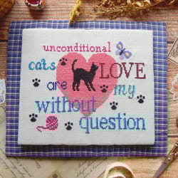 cat cross stitch pattern kitty cross stitch chart modern cross stitch pattern counted cross stitch