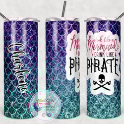 look like a mermaid tumbler, look like a mermaid skinny tumbler