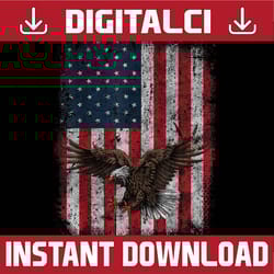 eagle 4th of july usa flag american patriotic png, american flags and eagles png, patriotic eagles, digital download