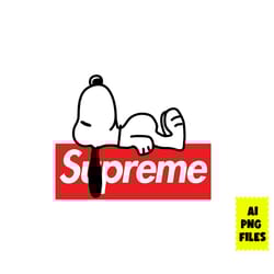 supreme snoopy png, supreme logo png, snoopy png, supreme png, cartoon supreme png, cartoon png, ai digital file