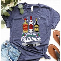 gift for boss, tequila vodka whiskey t shirt, merry christmas work bestie shirt, christmas coworker gift shirts, drinkin