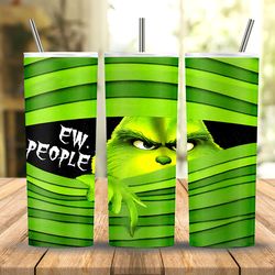 People Christmas Collage Skinny tumbler, Grinch Sublimation 30oz Curved Tumbler, Christmas Grinch Wrap 30oz New Tumbler