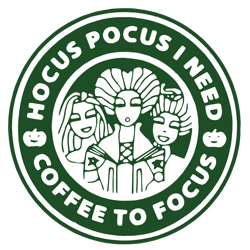 hocus pocus i need coffee to focus svg, hocus pocus coffee svg, halloween hocus coffee svg png