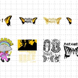 paramore 2023 tour png, paramore in north america tour png, paramore png, music tour 2023 designs, band tour 2023 png