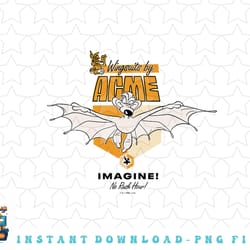 looney tunes wile e. coyote acme wingsuit png, sublimation, digital download