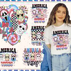 horror movie fourth of july png, bundle, america killing it since 1776 png, horror independence day png, america freedom