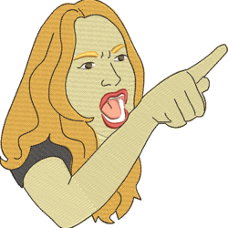 mem girl embroidery designs