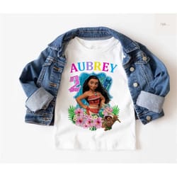 custom moana shirt, princess moana birthday t-shirt, princess moana birthday shirt, moana shirt, custom birthday shirt