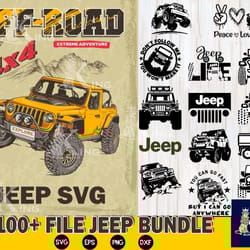 100 file jeep svg bundle , jeep svg