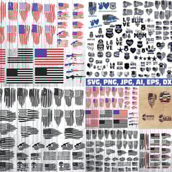 1000 files police,firefighter flags svg, digital download