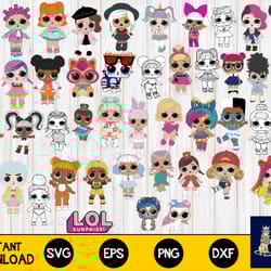 150 file baby dolls bundle svg 2, digital download