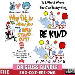 20 file dr seuss bundle svg
