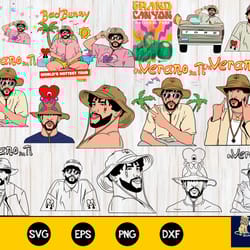 bad bunny svg, un verano sin ti svg , bundle bad bunny svg, digital download