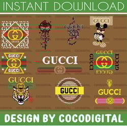gucci bundle svg, gucci logo svg, gucci bundle svg, brand logo svg, fashion brand svg, fashion svg, logo bundle svg