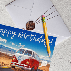 happy birthday! digital greeting card.