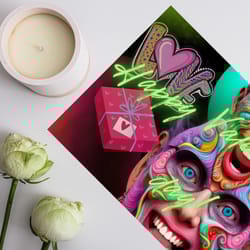 happy valentine's day! digital greeting card.