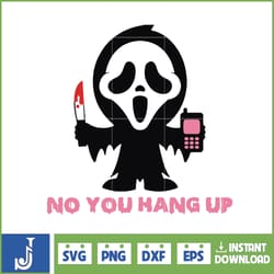 scream svg, scream png, cut file for cricut silhouette, scream cricut vector, you hang up diy