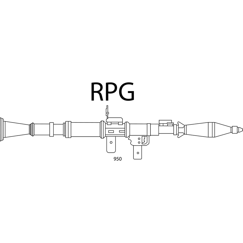 RPG Bullets & Missiles LINE ART VECTOR FILE.jpg