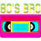 80s Bro Vintage Classic Cassette Tape T-Shirt.jpg