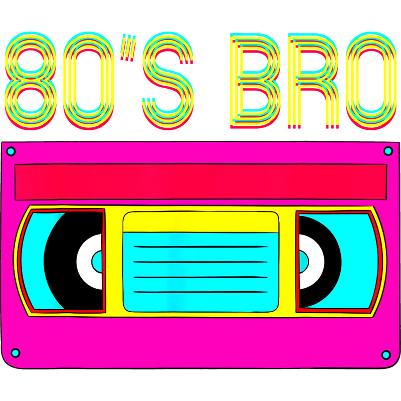 80s Bro Vintage Classic Cassette Tape T-Shirt.jpg
