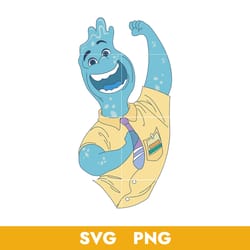 wade svg, elemental characters svg, elemental svg, disney pixars elemental svg, png, 04072314