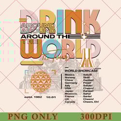disney epcot world tour png, retro disney epcot png, mickey and friends, epcot center 1982 png, drinking disney world