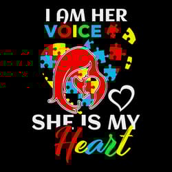 she is my heart autism awareness svg, autism puzzle piece logo svg, autism awareness svg file cut digital download