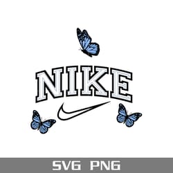 buffterfly nike svg, nike svg, buffterfly svg, fashion brand svg, png digital file