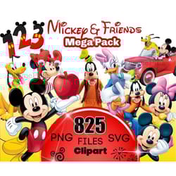mickey mouse svg, mickey png, mickey mouse clipart, minnie mouse svg mega bundle, donald duck svg, daisy duck svg, donal