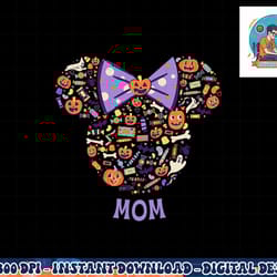 disney minnie mouse icon halloween mom png, sublimation copy