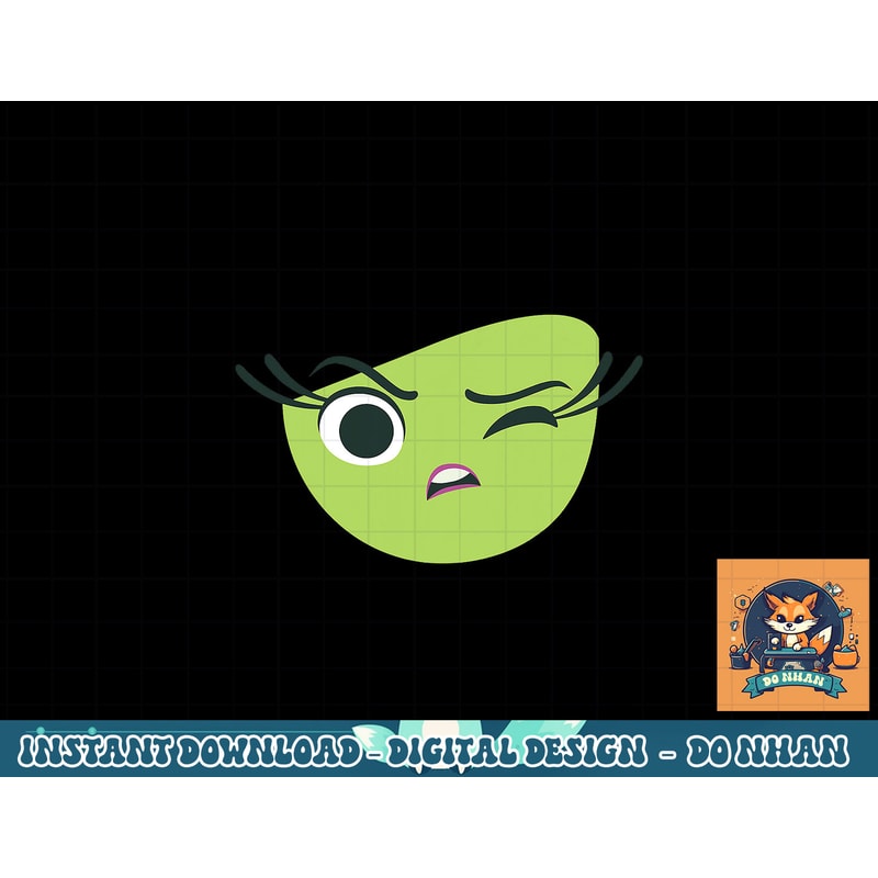 Disney Pixar Inside Out Disgust Halloween png, sublimation copy.jpg