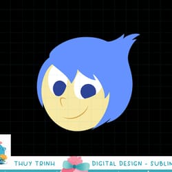 disney pixar inside out joy face halloween png, sublimation copy
