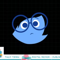 disney pixar inside out sad face halloween png, sublimation copy